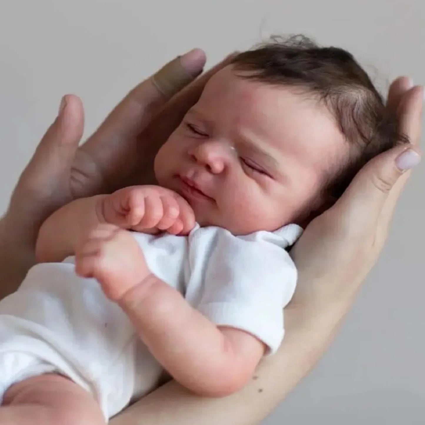 48cm Realistic Sleeping Reborn Baby Doll – Soft Body Newborn with Lifelike Features
